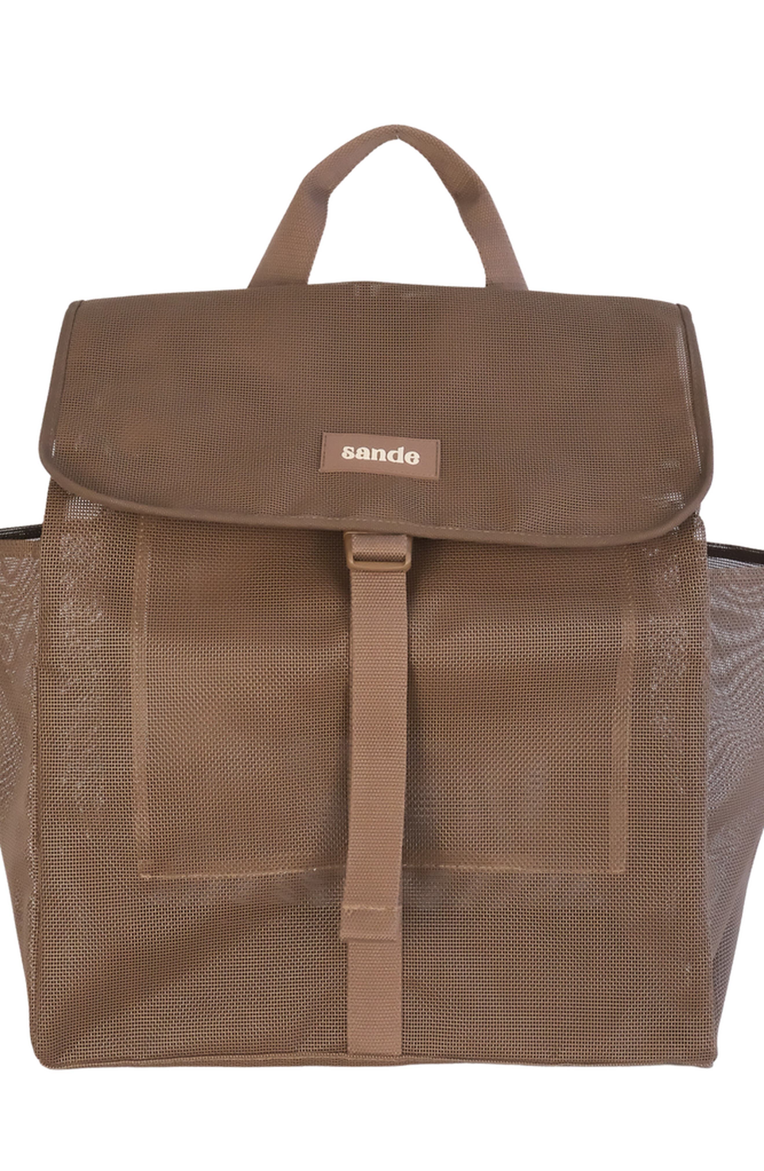 Sande Beach Hauler Mesh Backpack, Main, color, Espresso