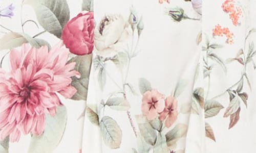 Alice And Olivia Julietta Slip Mini Dress In Sweet Nothings