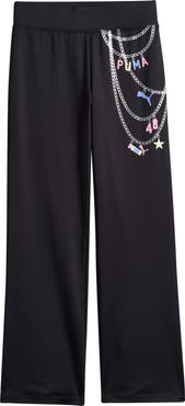 PUMA Kids' Charmed Pack Wide Leg Pants