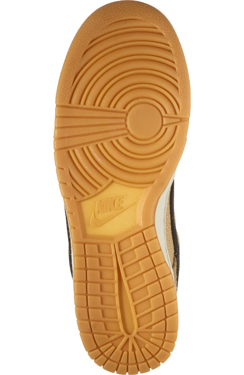 Nike Dunk Low Retro SE Basketball Sneaker, Alternate, color, Filbrt/Black