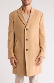 Nautica Wool Blend Top Coat
