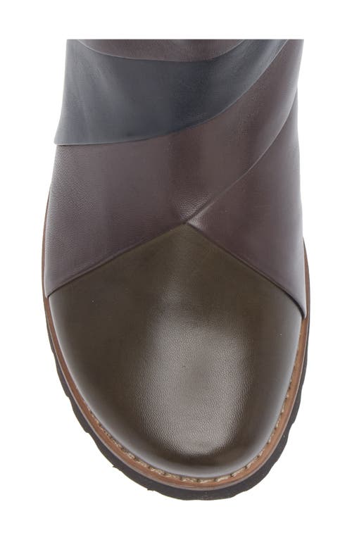 Regarde Le Ciel Layla Lug Sole Bootie In Multi