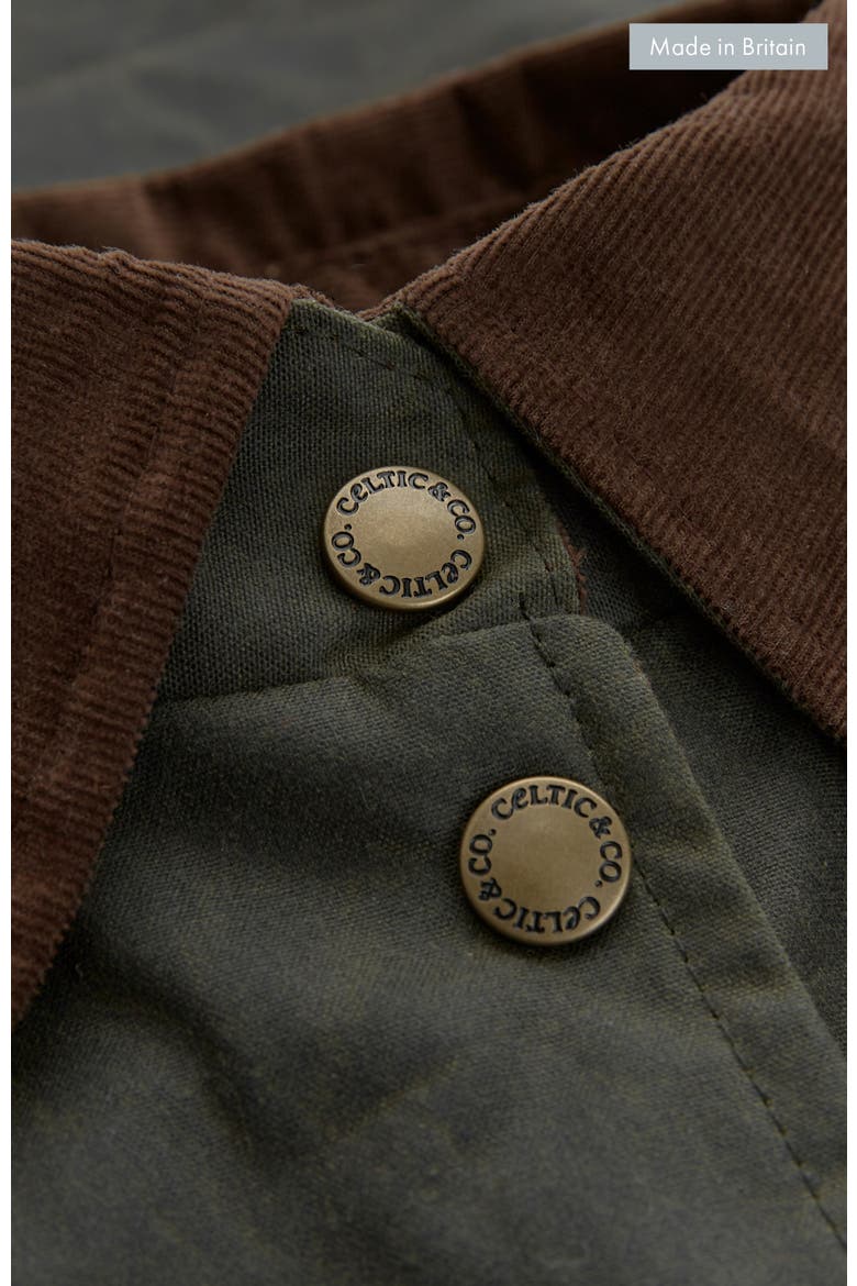 Wax Cotton Overshirt Jacket, Alternate, color, OLIVE