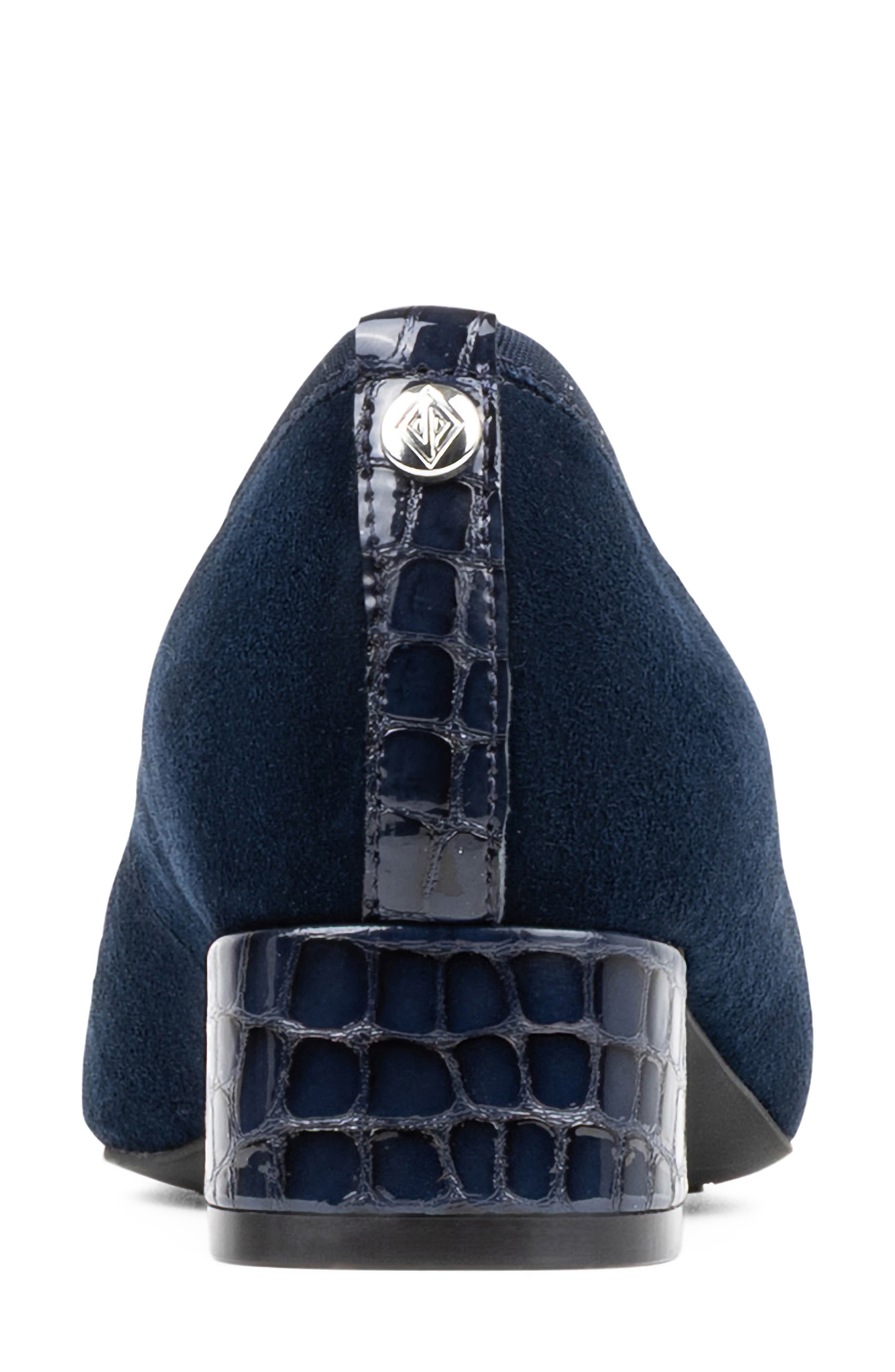 Josefina Cap Toe Pump, Alternate, color, NAVY