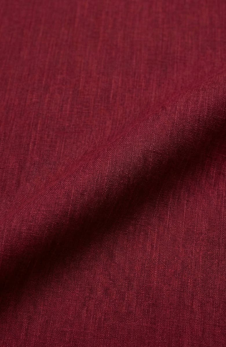 Report Collection Regular Fit Texture Print 4-Way Stretch Button-Up Shirt, Alternate, color, Burgundy