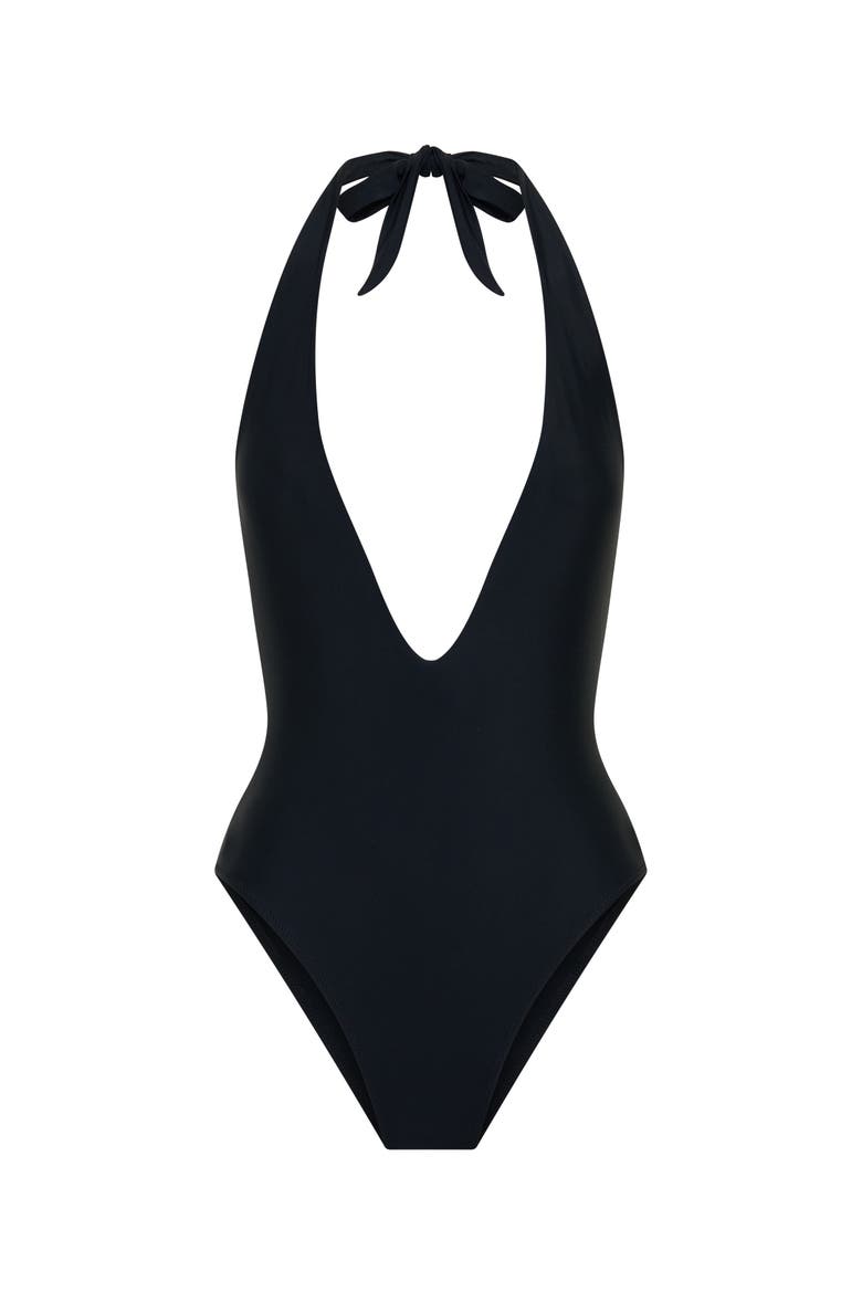Vienna One Piece Swimsuit, Main, color, Black