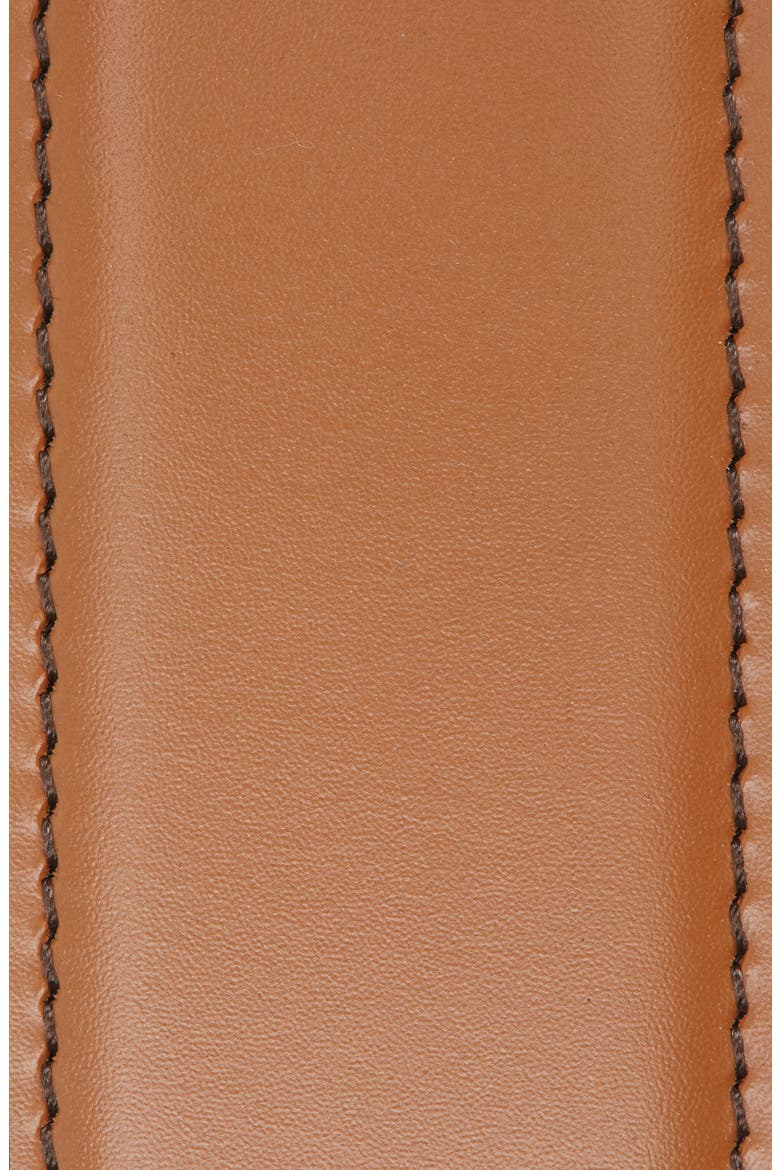 Gancini Reversible Leather Belt, Alternate, color, NEW VICUNA NERO