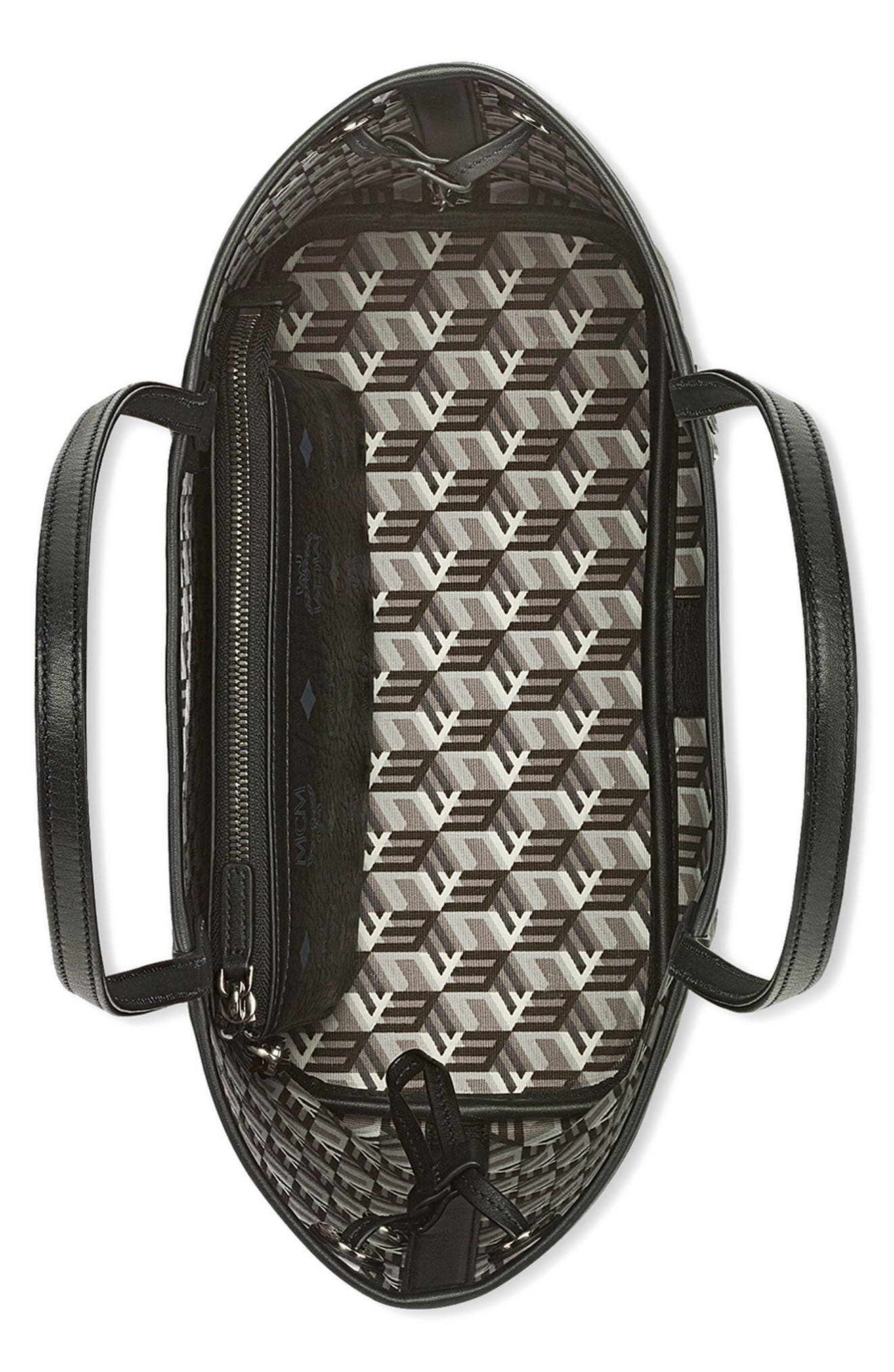 MCM Small Liz Reversible Shopper, Alternate, color, 