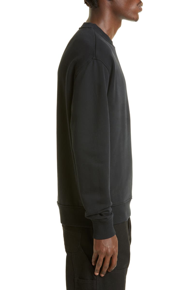 AMI PARIS Men's Embroidered Logo Organic Cotton Sweatshirt, Alternate, color,