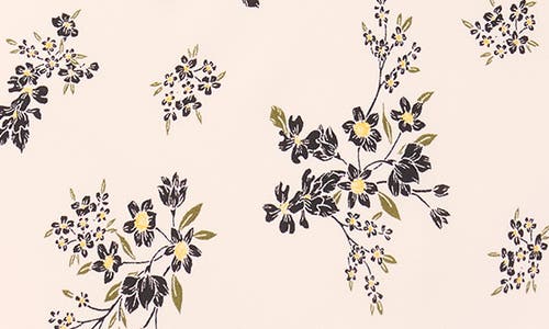 Cece Bias Cut Satin Midi Skirt In Yellow