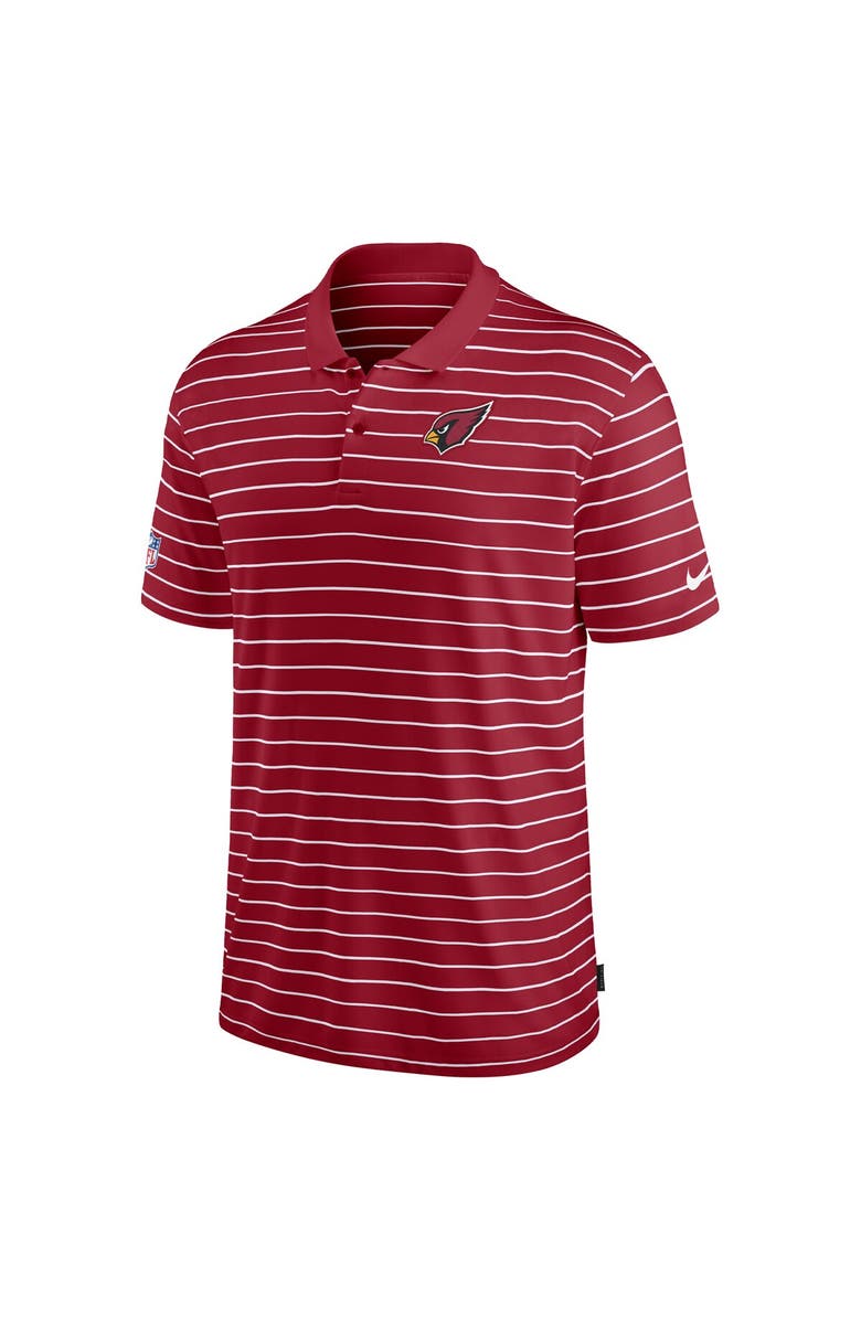 Nike Men's Nike Cardinal Arizona Cardinals Sideline Lock Up Victory Performance Polo, Alternate, color, Cardinal