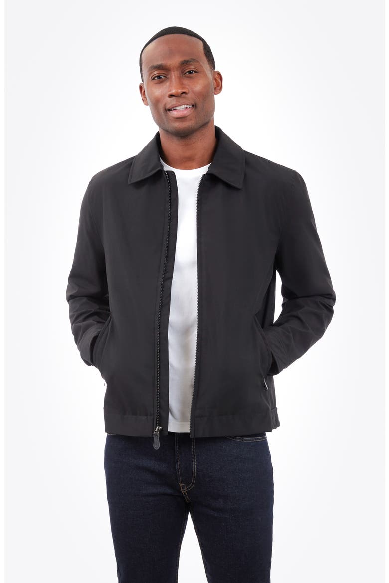 Athens Hipster Water Resistant Jacket, Alternate, color, BLACK