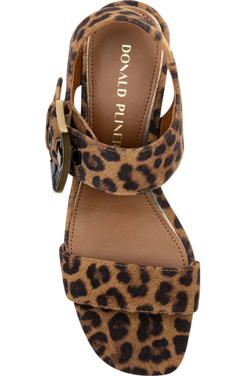 Donald Pliner Croc Embossed Heel Sandal, Alternate, color,