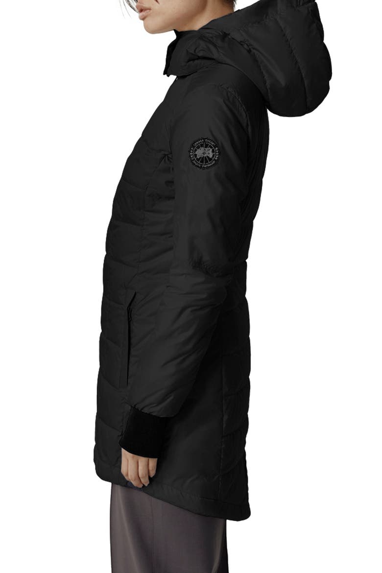 Ellison Black Label Packable 675 Fill Power Down Jacket, Alternate, color, BLACK - NOIR