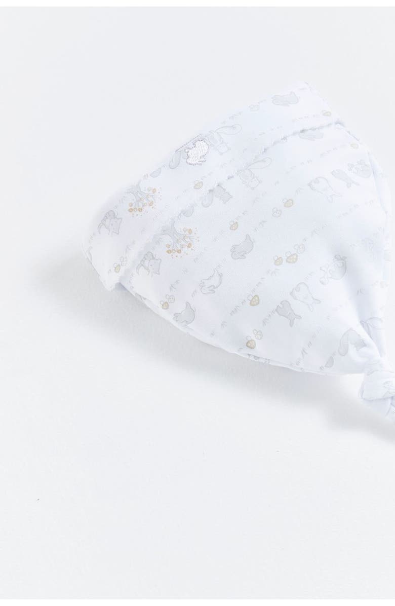 Babycottons Premium Peruvian Pima Cotton In The Woods Knot Beanie for Infant, Alternate, color, Grey