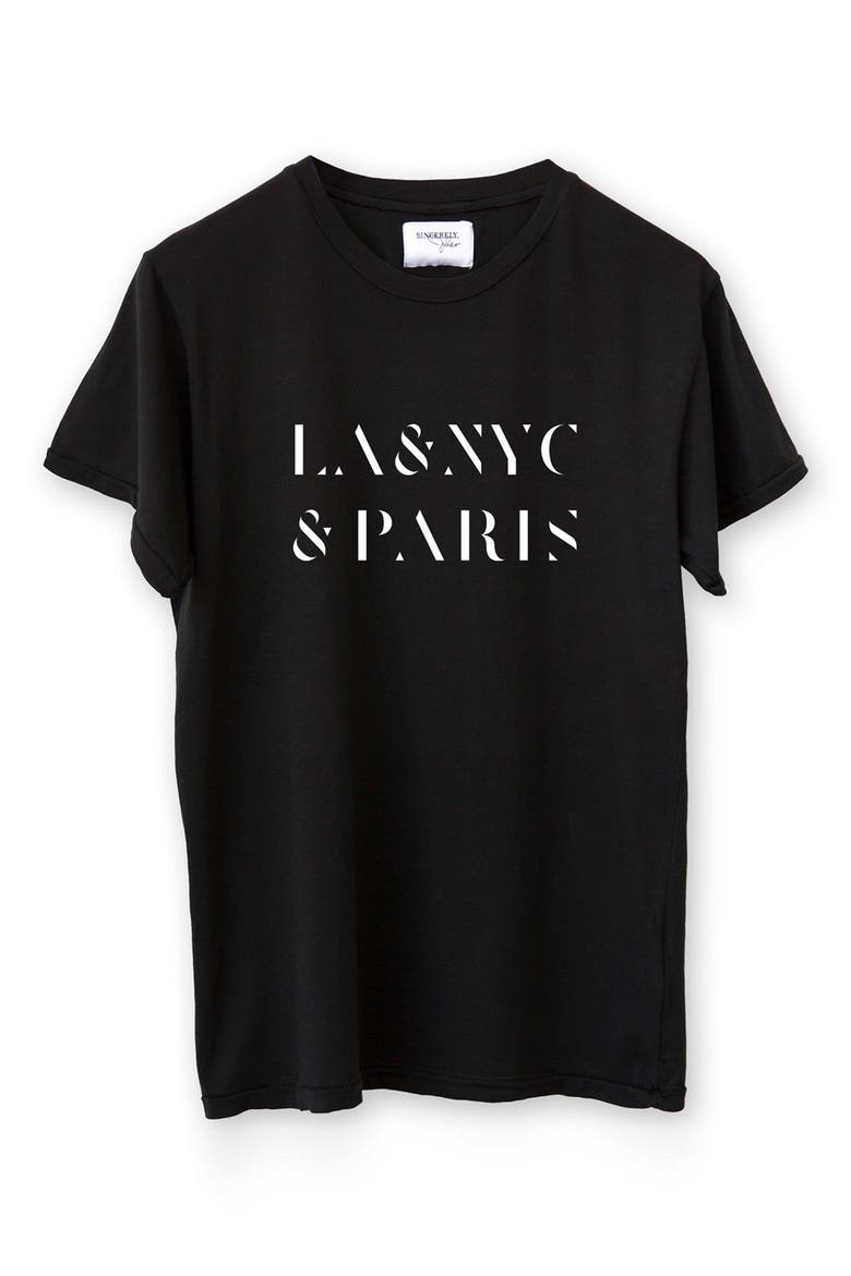 'Cities' Graphic Tee, Alternate, color, BLACK