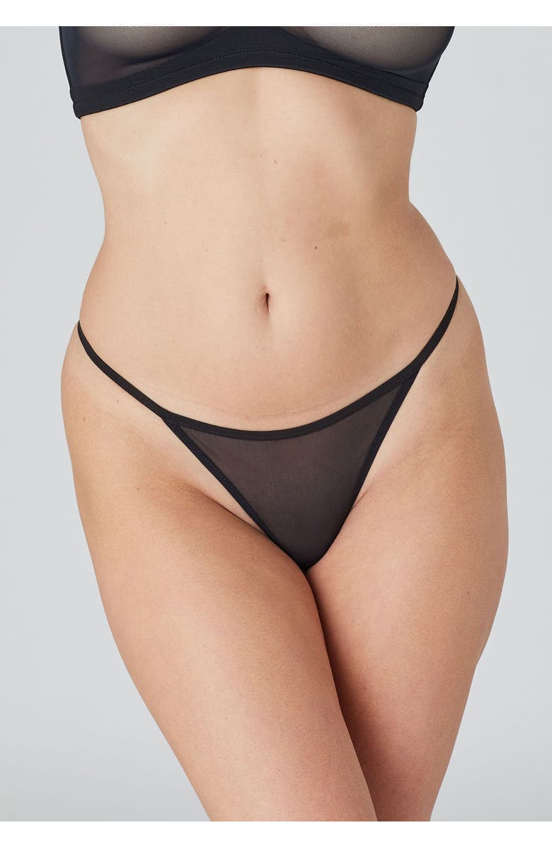 CUUP The String Thong, Alternate, color, Black