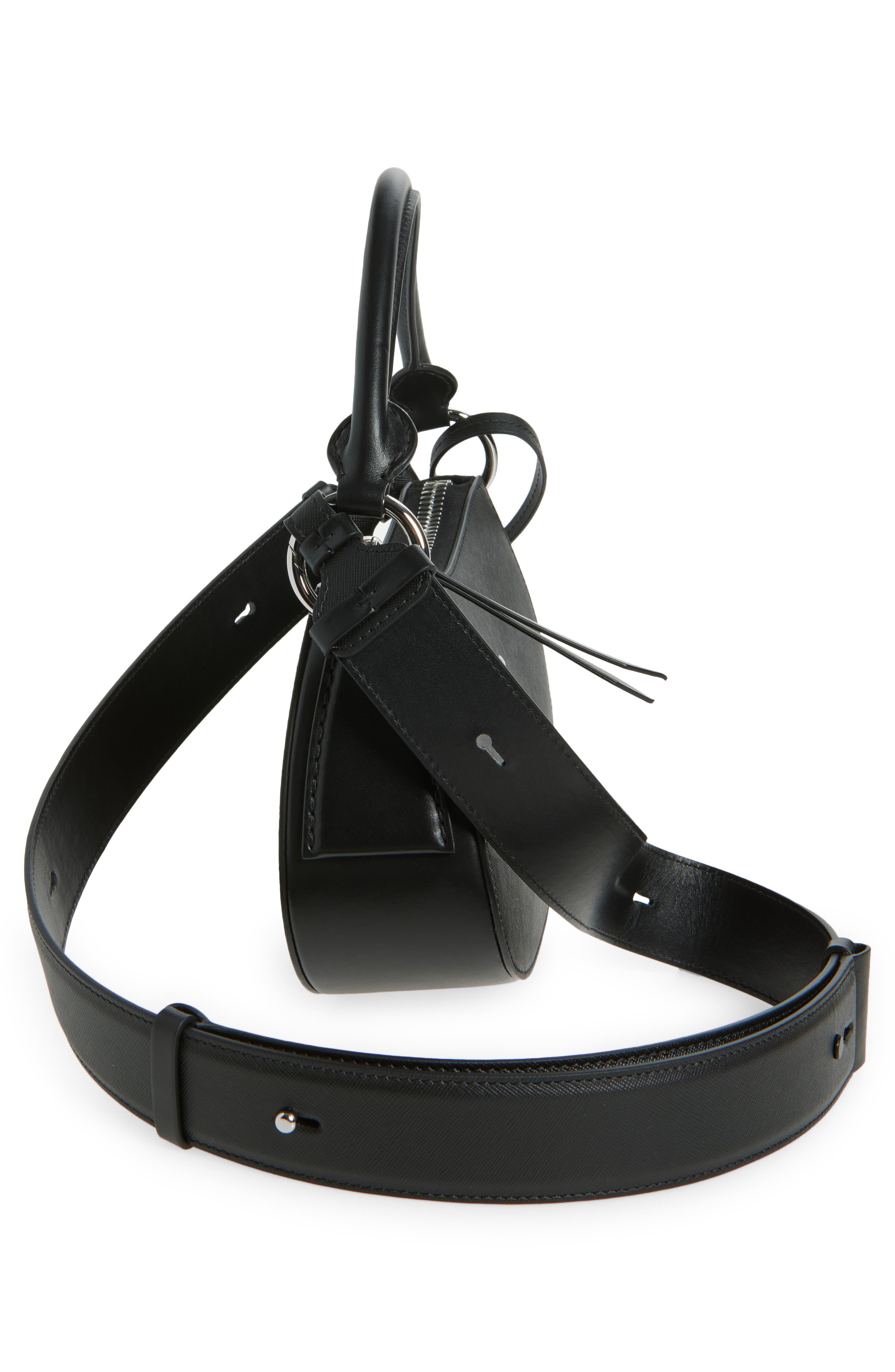 Maison Margiela Doll Leather Hobo Bag, Alternate, color, 