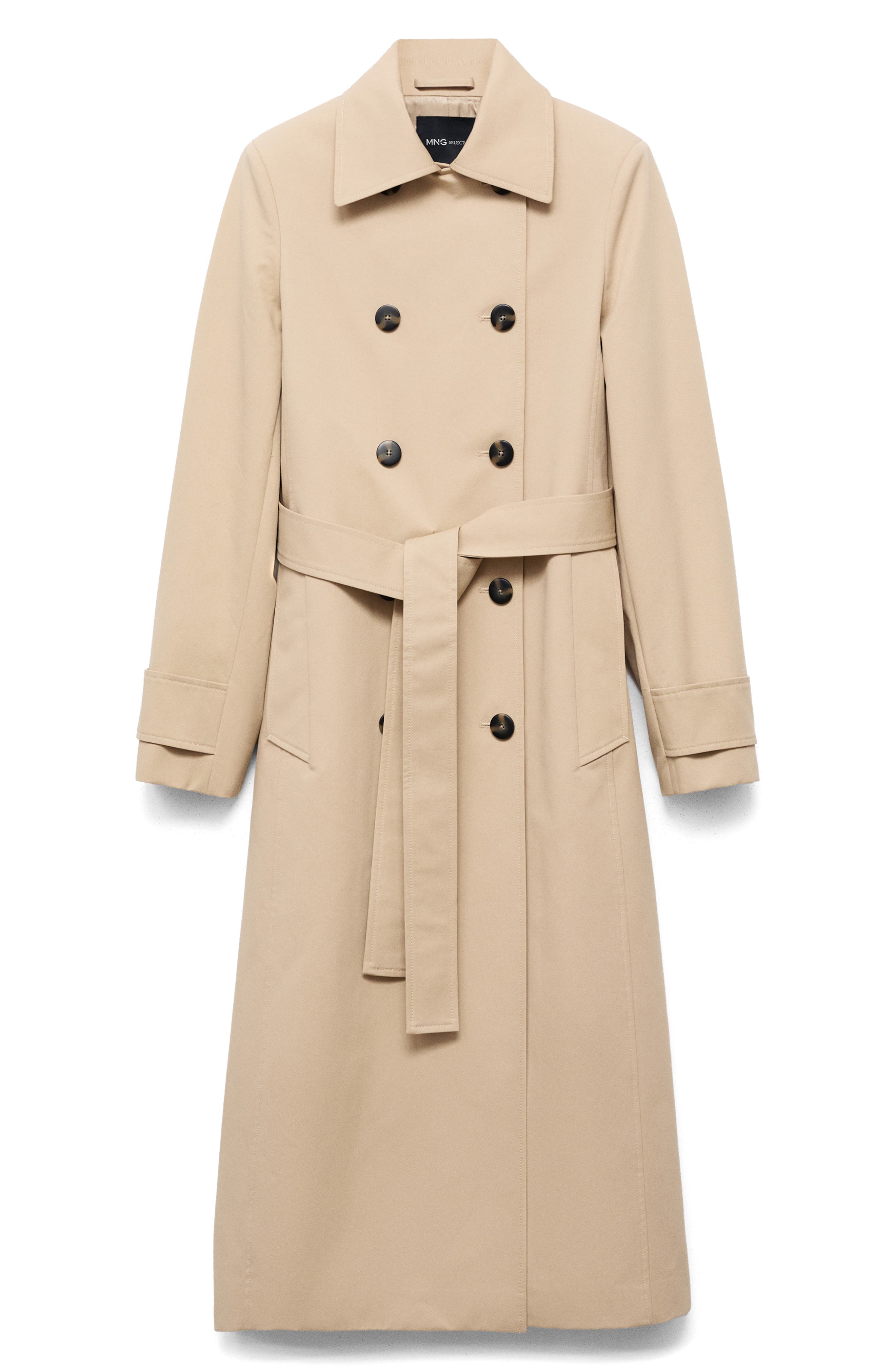 MANGO Selection Classic Cotton Trench Coat