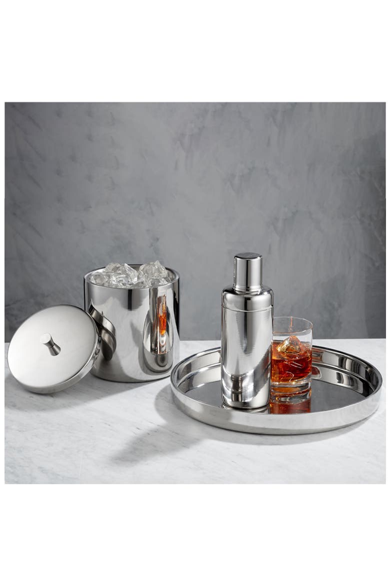 3-Piece Deco Bar Set, Alternate, color, SILVER