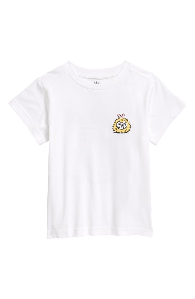 adidas Originals x Kevin Lyons Kids' Graphic Tee, Main, color,