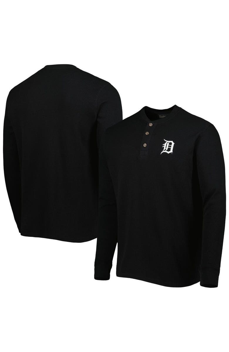 DUNBROOKE Men's Dunbrooke Detroit Tigers Black Maverick Long Sleeve T-Shirt, Main, color, Black