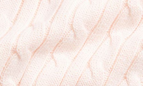 Polo Ralph Lauren Ralph Lauren Cable Stitch Cotton Cardigan & Sweater Pants Set In Morning Pink