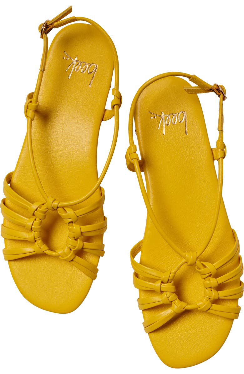 Beek Livia Sandal, Alternate, color, Lemon