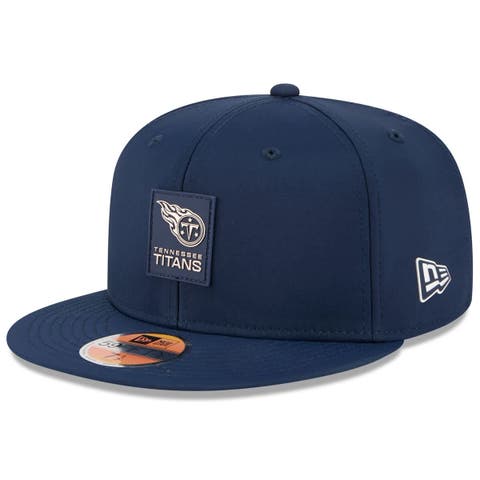 Men's New Era Navy Tennessee Titans 2025 Sideline  59FIFTY Fitted Hat