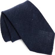 Thom Sweeney Silk & Linen Knit Tie
