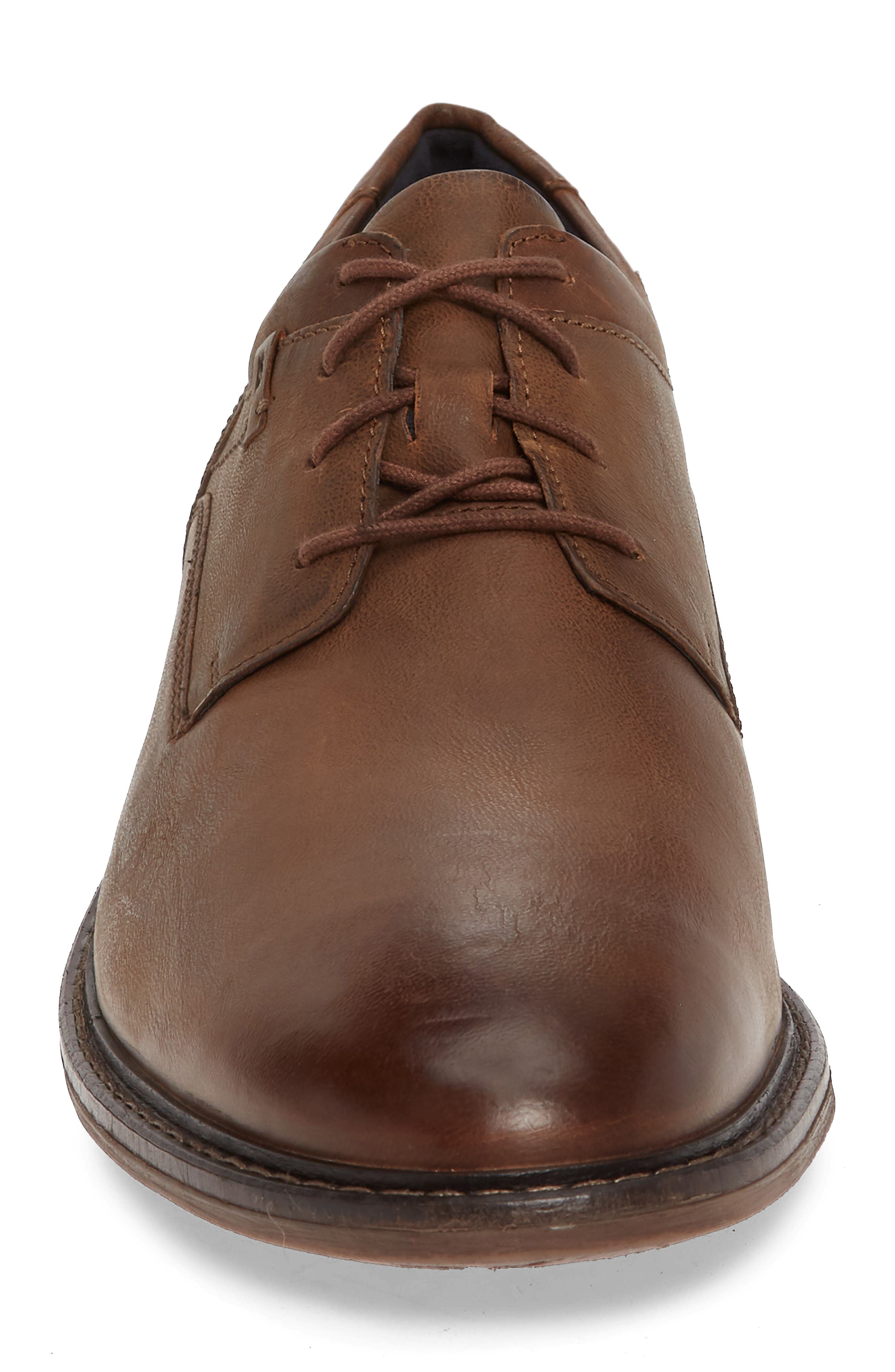 Earl Plain Toe Derby, Alternate, color, CAMEL LEATHER