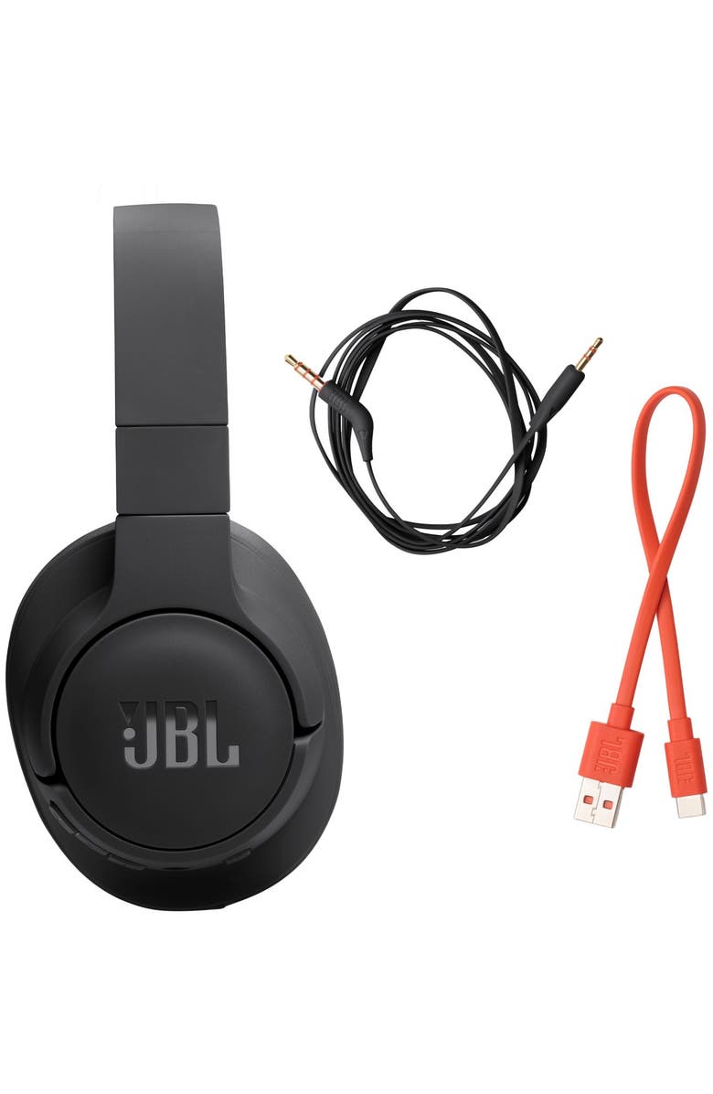 JBL Tune 720BT Wireless Over-Ear Bluetooth Headphones, Alternate, color, Black