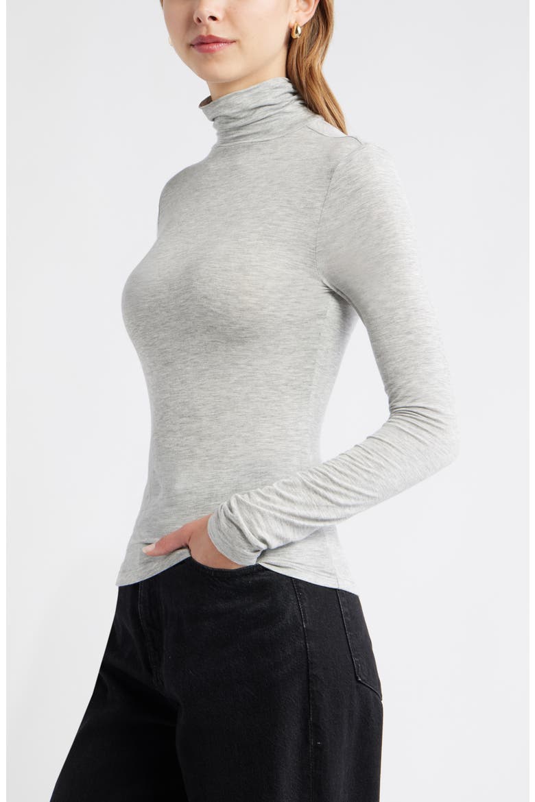 Knit Turtleneck, Alternate, color, MEDIUM GREY HEATHER