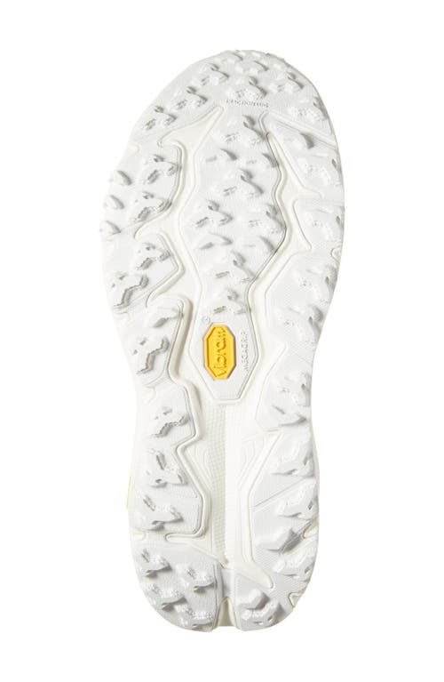 Hoka One One Woman Sneakers White Size 8 Textile Fibers In White/frost