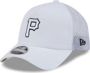 New Era Men's New Era White Pittsburgh Pirates 2026 Batting Practice Apex 9FORTY Adjustable Trucker Hat