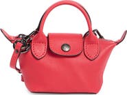 Longchamp Nano Leather Crossbody Bag