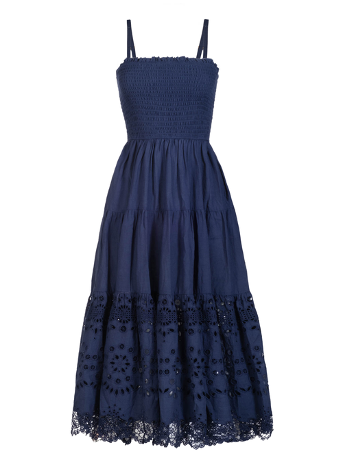 Change Of Scenery Kristen Dress In Blue