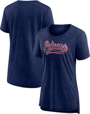 FANATICS Women's Fanatics Branded Heather Navy New Orleans Pelicans League Leader Tri-Blend T-Shirt