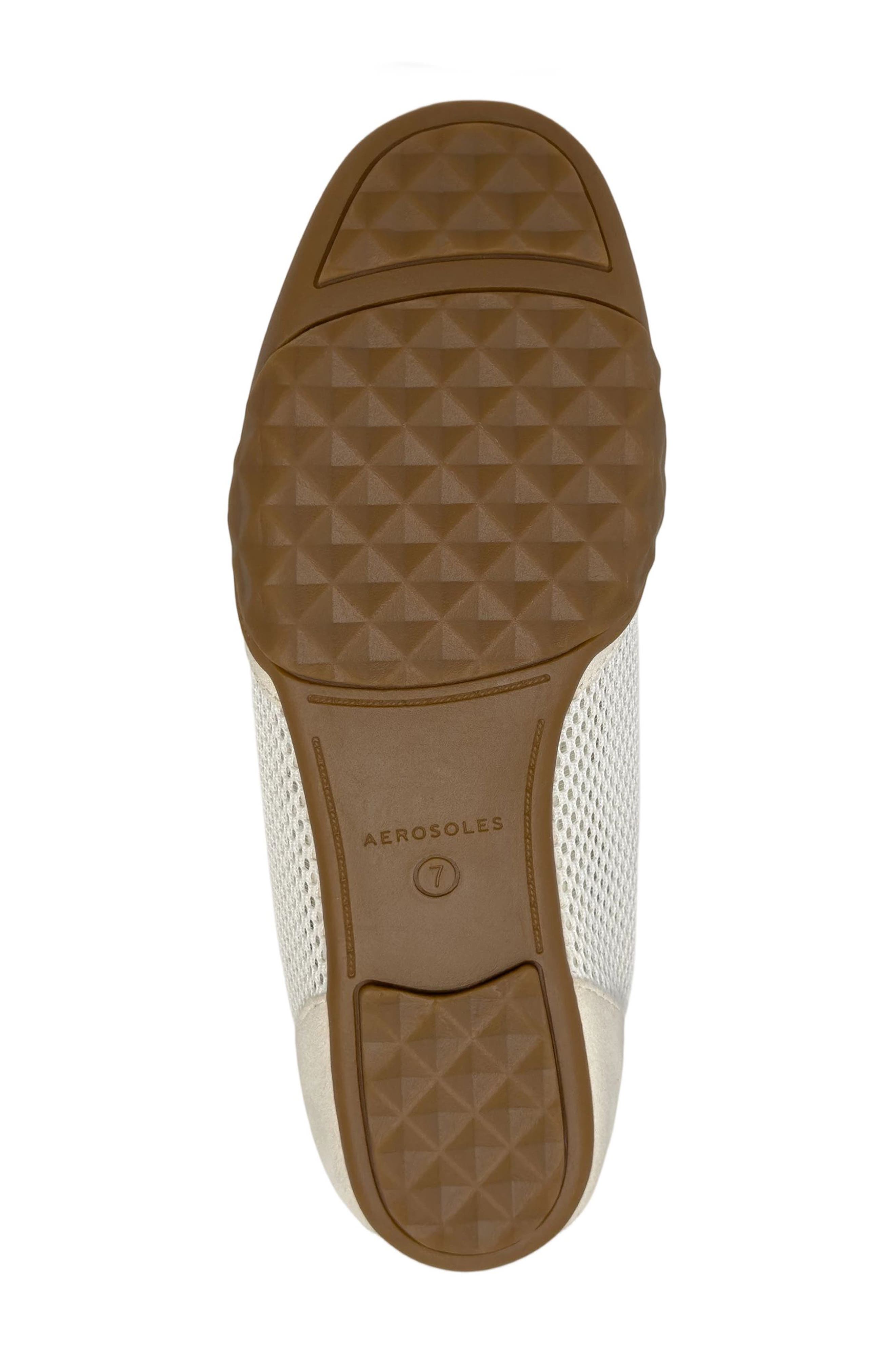 Opal Mesh Lace-Up Sneaker, Alternate, color, EGGNOG