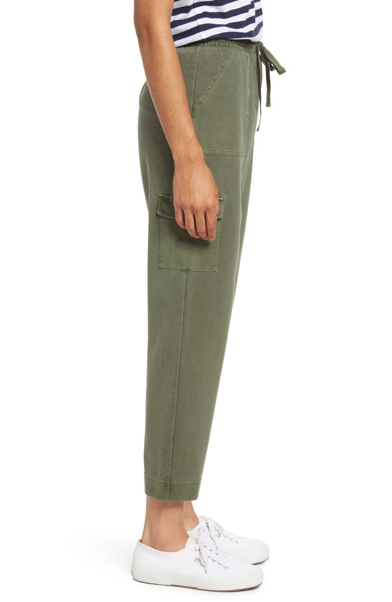 Caslon<sup>®</sup> Utility Organic Cotton Pants, Alternate, color, 