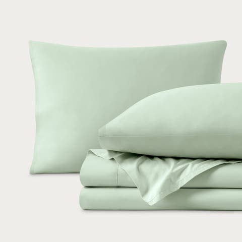100% Organic Cotton Percale Cooling Sheet Set