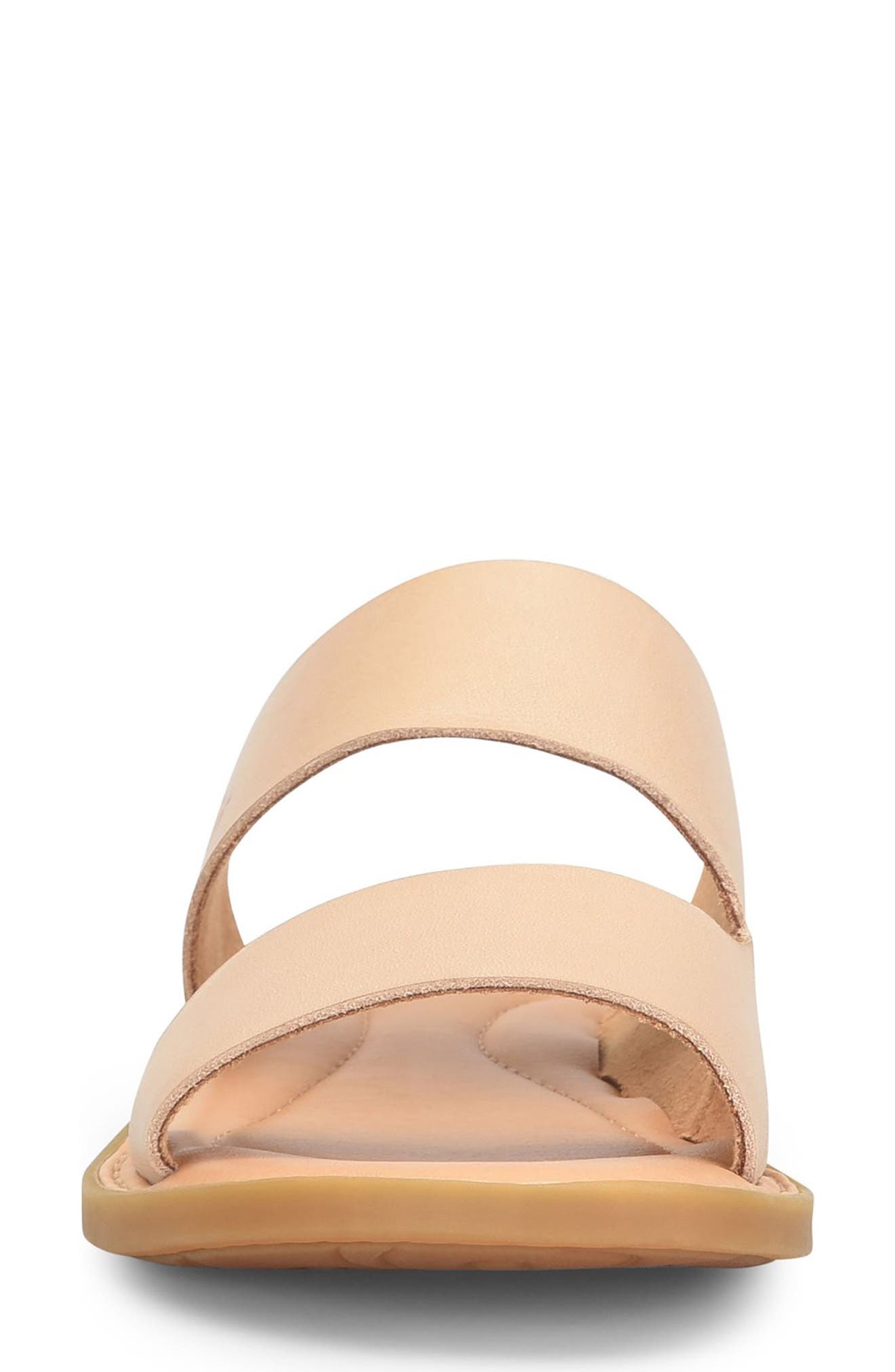 Børn Mika Sandal, Alternate, color, Natural Leather