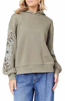 Scotch & Soda Embroidered Hooded Sweatshirt