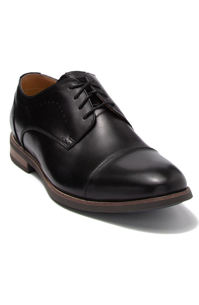 Florsheim Upgrade Leather Cap Toe Derby, Main, color,