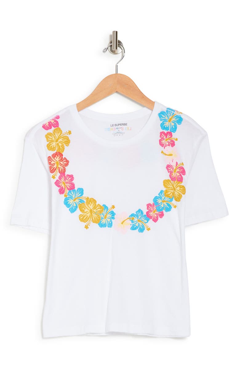 Le Superbe Lei Lady Graphic T-Shirt, Alternate, color, 