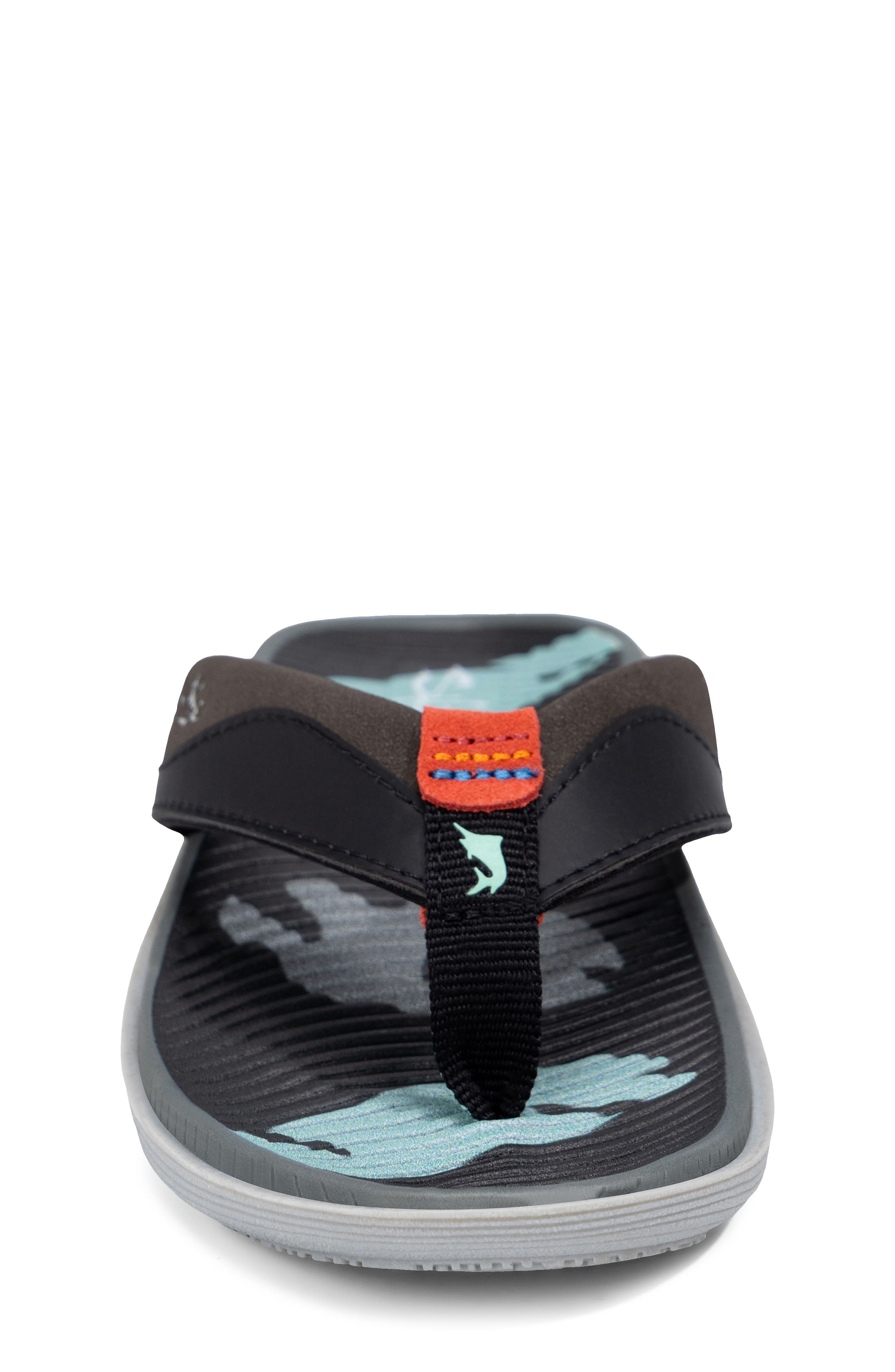 Salt Life Kids' The Dune Flip Flop, Alternate, color, Black