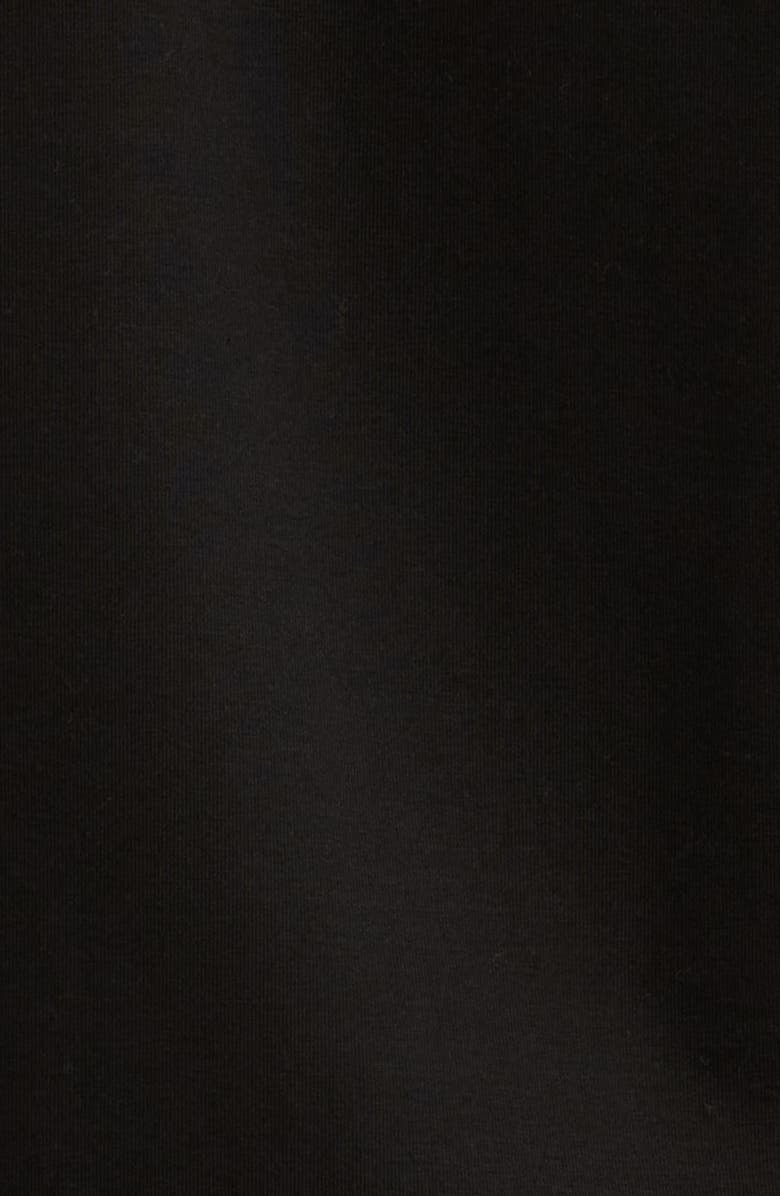 Moncler Slim Fit Stretch Cotton T-Shirt, Alternate, color, Black