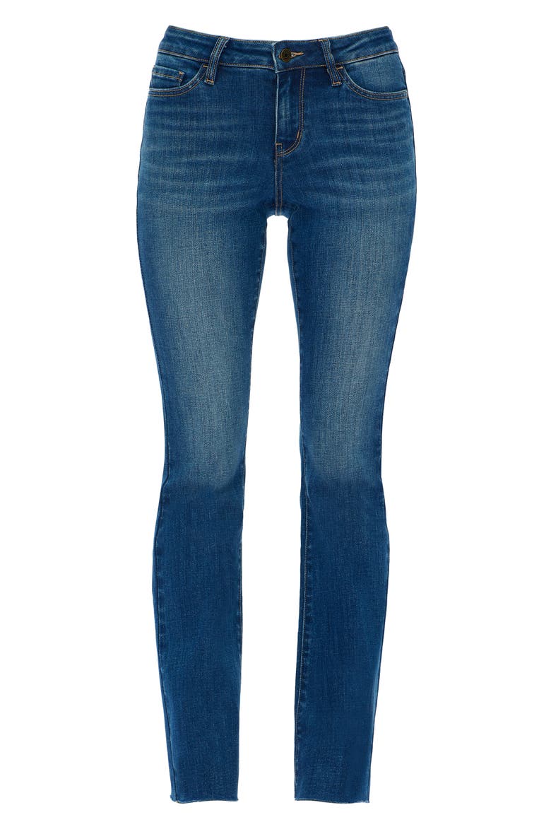 Low Rise Bootcut Jeans, Alternate, color, DARK BLUE
