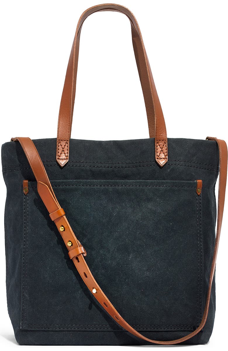 Madewell Medium Canvas Transport Tote, Main, color,