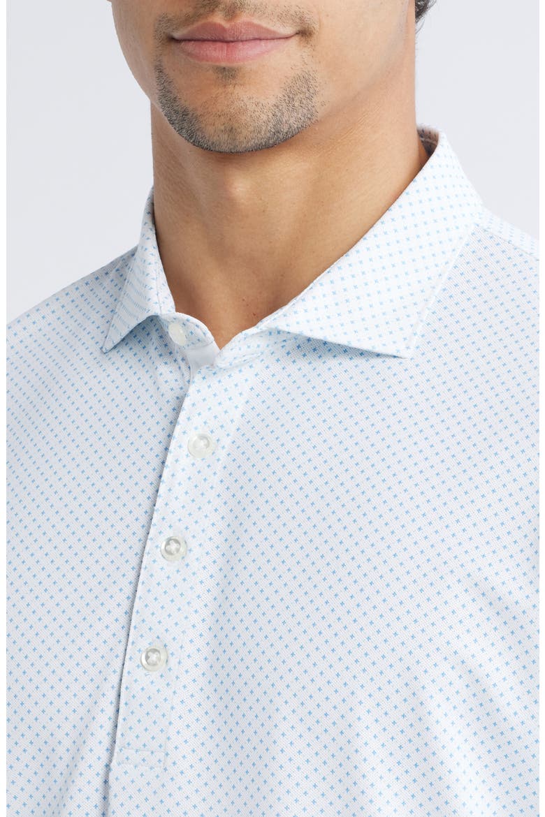 Cason Dot Print PREP-FORMANCE Golf Polo, Alternate, color, MAJORCA